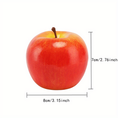 10pcs Plastic Fruit Decor for Weddings Parties Home Cake Props Holiday