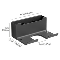 Wall Mounted Hair Dryer Rack for Bathroom and Home Decor