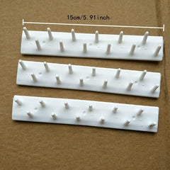 9pc Viscose Jewelry Hooks Adhesive Wall Storage Organizer Necklace Hangers