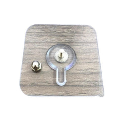 10pcs Adhesive Wall Nail Hooks Strong Non Punching Photo Frame Nails