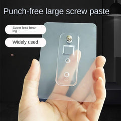 10pcs Adhesive Wall Nail Hooks Strong Non Punching Photo Frame Nails