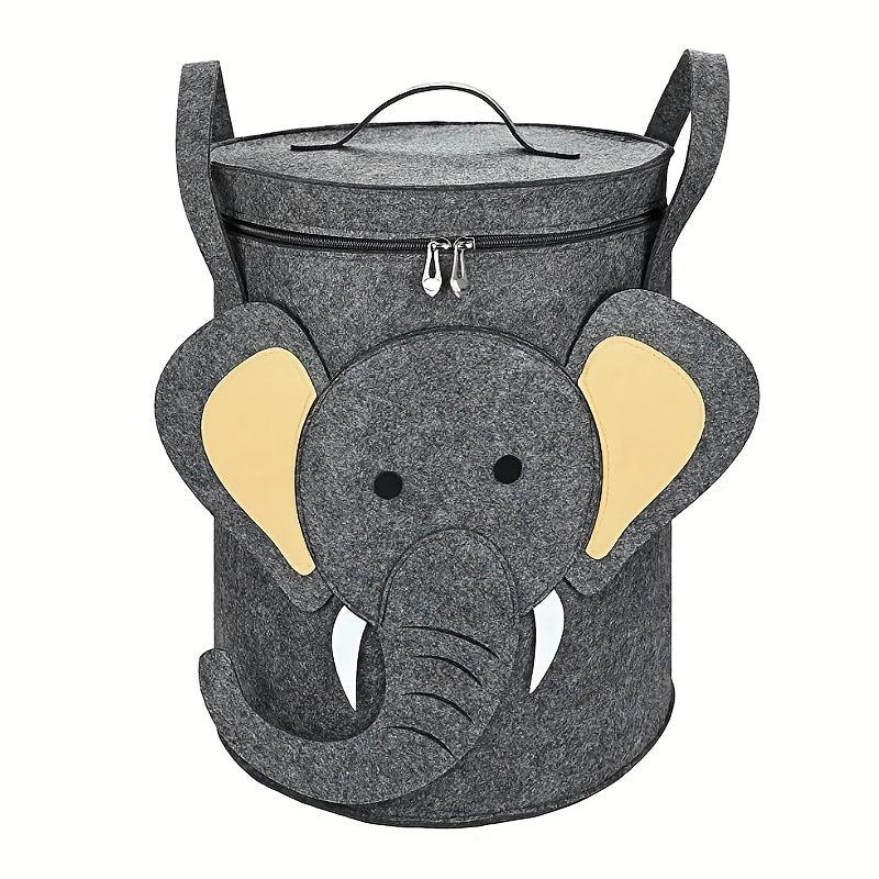 Foldable Toy Storage Basket With Play Mat Children Toy Organizer
