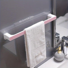 Bathroom Towel Rack Wall Mounted Towel Holder Suction Towel Shelf