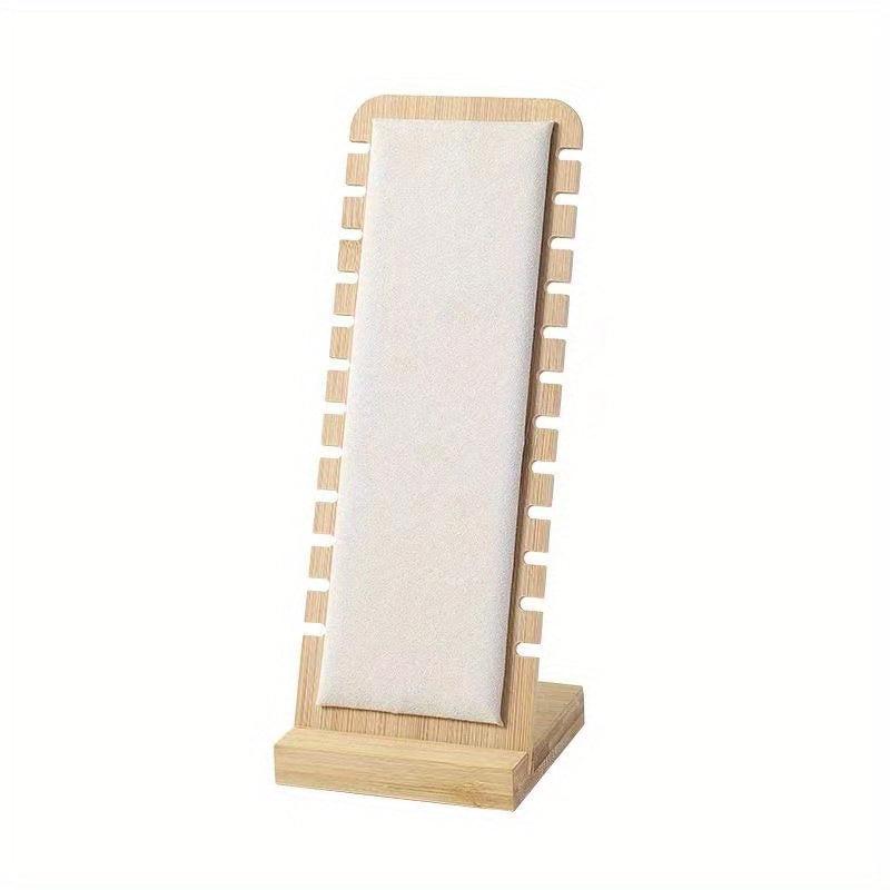 Solid Wood Necklace Stand Jewelry Display Rack