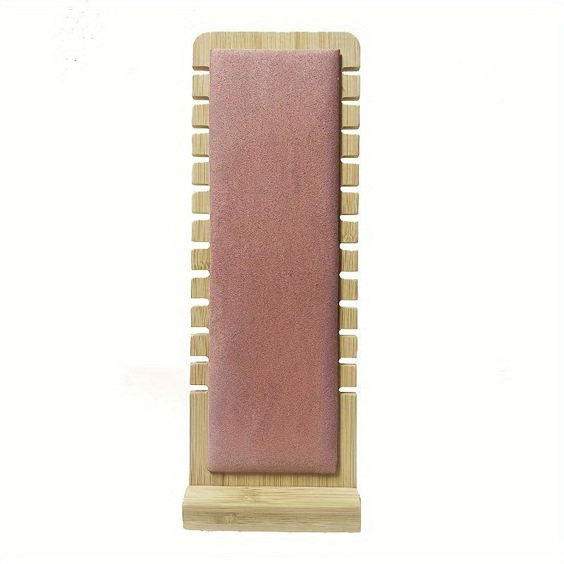 Solid Wood Necklace Stand Jewelry Display Rack