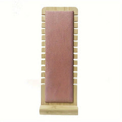 Solid Wood Necklace Stand Jewelry Display Rack