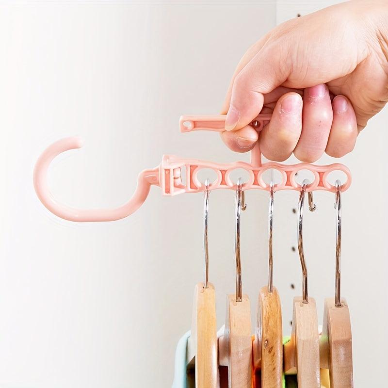 Creative 5 Hole Hanger Hook Non-Slip Drying Rack