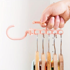 Creative 5 Hole Hanger Hook Non-Slip Drying Rack