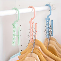 Creative 5 Hole Hanger Hook Non-Slip Drying Rack