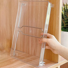 Desktop Clear Folding Shelf Storage Rack Utility Shelf