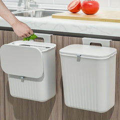 Hanging Trash Can Household Storage Bucket Wall Mounted Garbage Can