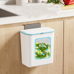 Hanging Trash Can Household Storage Bucket Wall Mounted Garbage Can