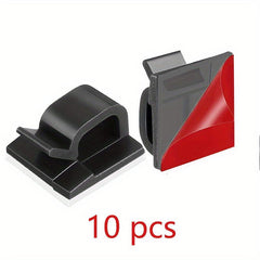 10pcs Self Adhesive Cable Organizer Wire Holder Clips
