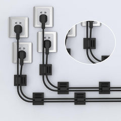 10pcs Self Adhesive Cable Organizer Wire Holder Clips