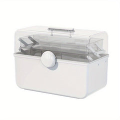 Large Capacity Plastic Medicine and Cosmetic Storage Box