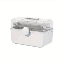 Large Capacity Plastic Medicine and Cosmetic Storage Box