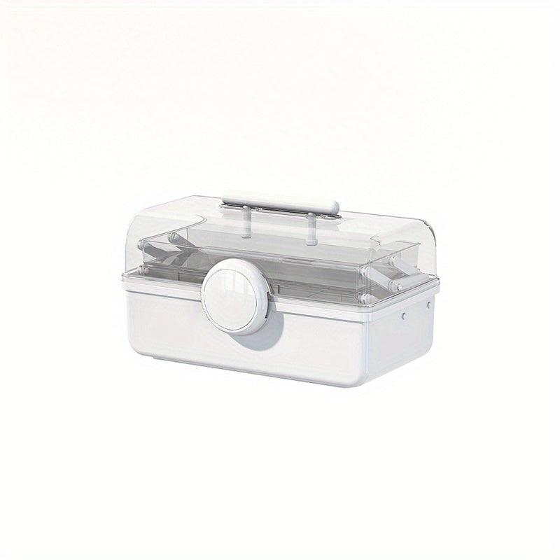 Large Capacity Plastic Medicine and Cosmetic Storage Box