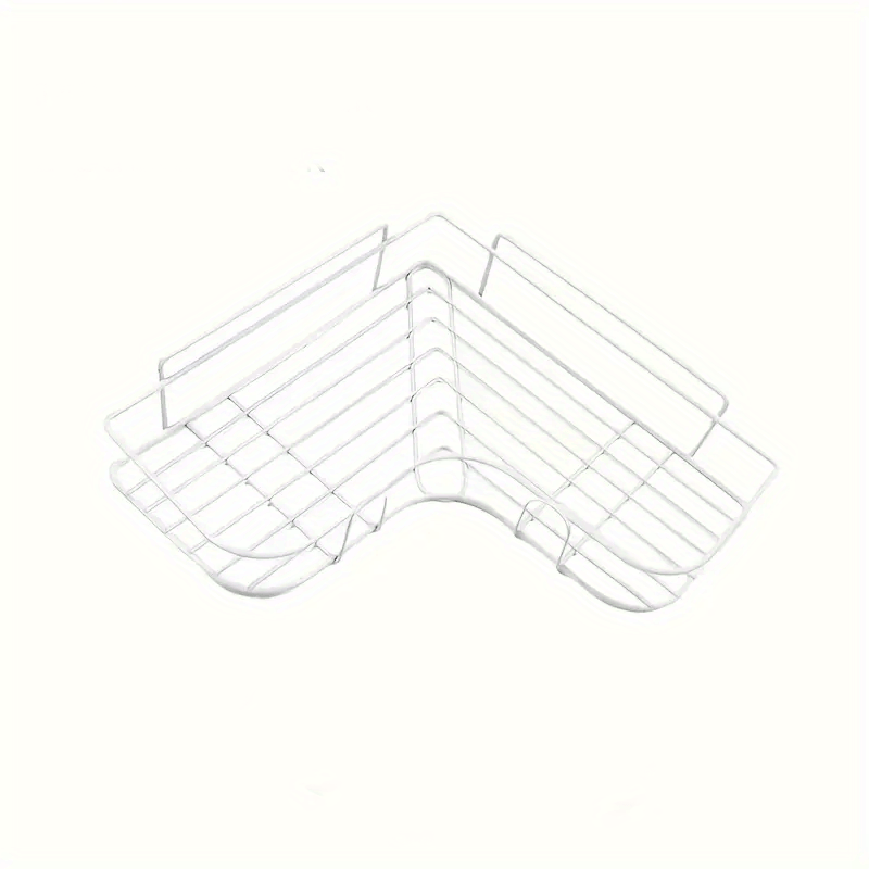 Iron Art Corner Shower Caddy Wall Mounted Bathroom Storage Rack