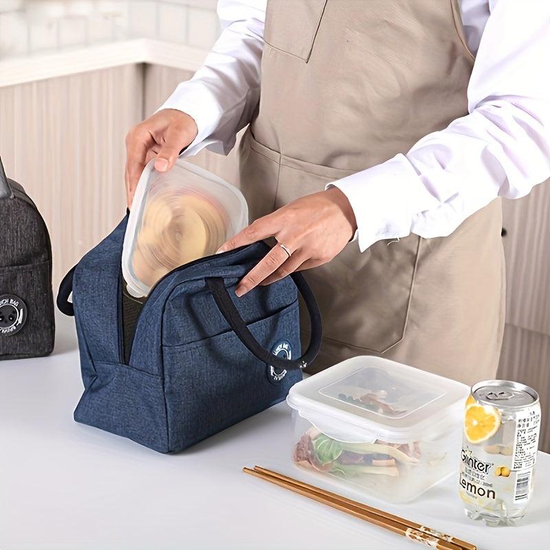 High Capacity Insulated Lunch Bag Waterproof Reusable Lunch Box