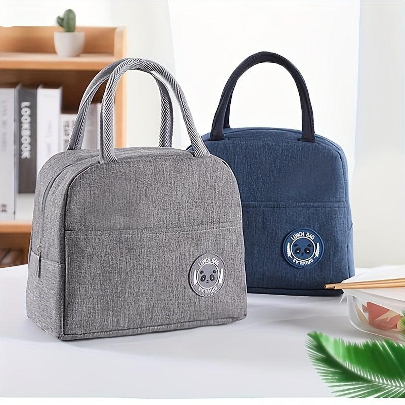 High Capacity Insulated Lunch Bag Waterproof Reusable Lunch Box