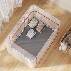 Waterproof Storage Box Clothing Quilt Organizer Toy Sundries PVC Zip
