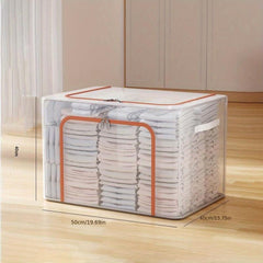 Waterproof Storage Box Clothing Quilt Organizer Toy Sundries PVC Zip