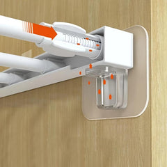 4pcs Punch Shelf Support Pegs Strong Adhesive Shelves Clips Cabinet Book Shelves