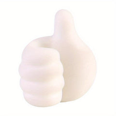 2pcs Adhesive Thumb Cable Clip Key Hook Wall Hangers