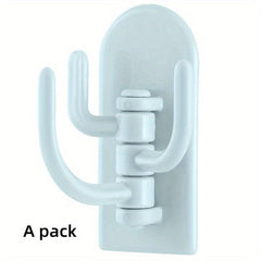 5pcs Adhesive 3-hook Wall Hanging Cactus Rota