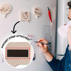 Self Adhesive Magnet Strip Sticky Back Magnetic Tape Small Tool Storage