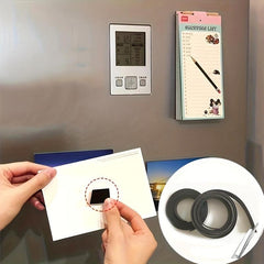 Self Adhesive Magnet Strip Sticky Back Magnetic Tape Small Tool Storage