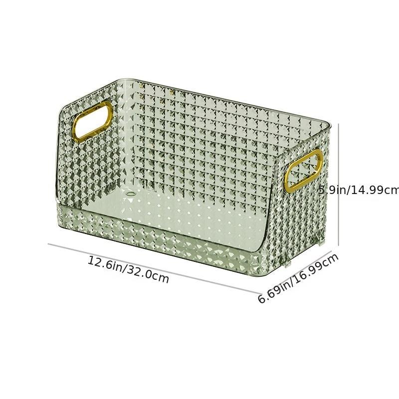 Transparent Desk Makeup Holder for Cosmetics and Office Supplies