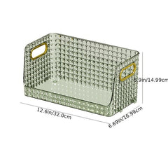 Transparent Desk Makeup Holder for Cosmetics and Office Supplies