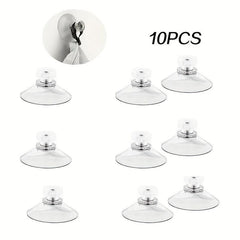 1pc 40mm 1 57inch Clear Suction Cups Nut Rubber Window Suckers