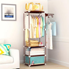 Large Capacity Coat Rack for Household Garments and Shoes