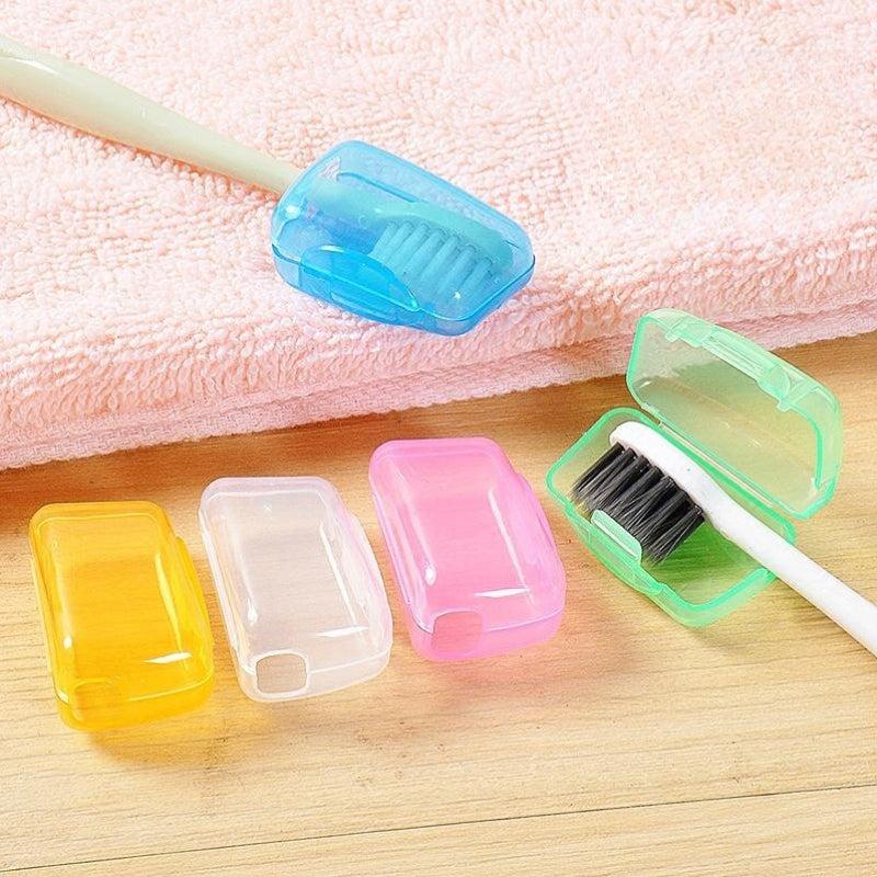 5pcs Portable Toothbrush Head Case Cover Protector for Travel