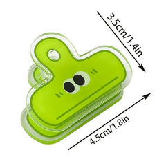 2pcs Cute Cartoon Acrylic Dovetail Clips