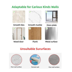 Plastic Adhesive Wall Hook Strong Load-bearing Bathroom Razor Holder