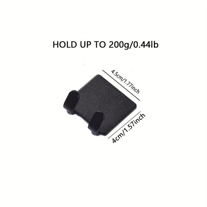 Plastic Adhesive Wall Hook Strong Load-bearing Bathroom Razor Holder