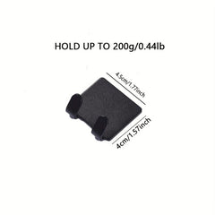 Plastic Adhesive Wall Hook Strong Load-bearing Bathroom Razor Holder