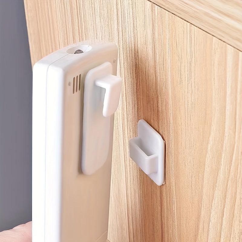 10 Pairs Multifunctional Adhesive Hooks Remote Control Storage