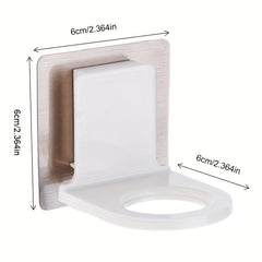 Wall Mounted Punch Shampoo Shower Gel Rack Bathroom Toilet Soap Shelf