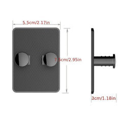 Punch Shaving Razor Holder Wall Shelf Bathroom Rack