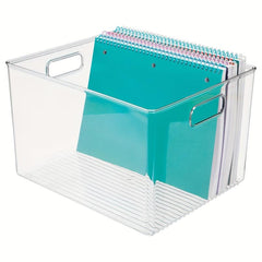 Efficient Plastic Storage Bin for Kitchen Organization