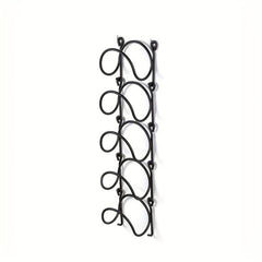 5pcs Towel Rack No Punching Wall Hanging Multifunctional Storage Rack