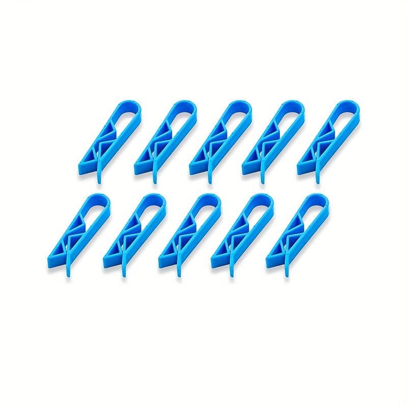 10pcs Garbage Bin Clips Paper Baskets Anti Slip Retainers
