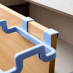Kitchen Cabinet Door Trash Rack 18.54cm x 13.97cm Plastic Bag Rack
