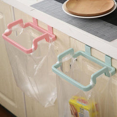 Kitchen Cabinet Door Trash Rack 18.54cm x 13.97cm Plastic Bag Rack