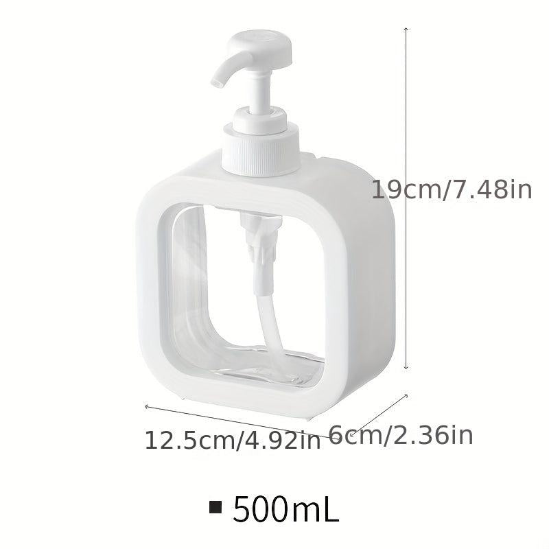 Transparent Hand Sanitizer Dispensing Bottle - Bathroom Accessory