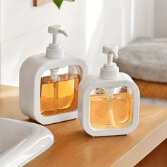 Transparent Hand Sanitizer Dispensing Bottle - Bathroom Accessory